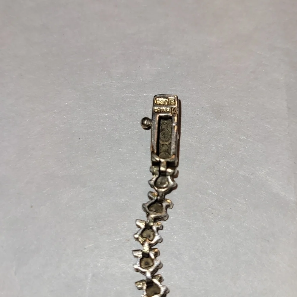 925 Women's Bracelet with Rhinestones